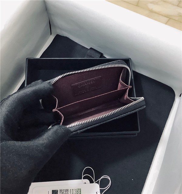 chanel 샤넬 케비어 카드지갑 AS2106