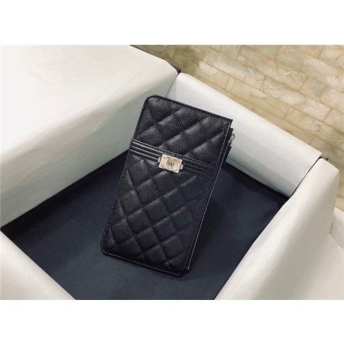 chanel 샤넬 캐비어 카드&폰케이스 AS15410-2