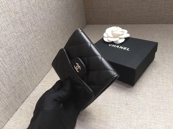 Chanel 샤넬 램스킨 반지갑 c662