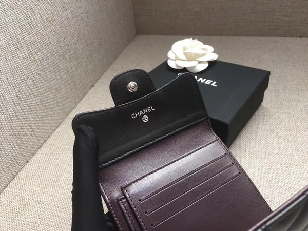 Chanel 샤넬 램스킨 반지갑 c662