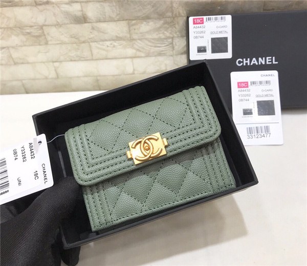 Chanel 샤넬 미니보이 3단지갑 C84432-4