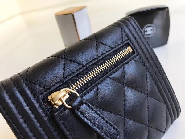 Chanel 샤넬 LEBOY 지갑 램스킨 금장 AS5088