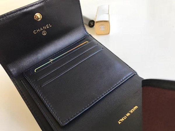 Chanel 샤넬 LEBOY 지갑 램스킨 금장 AS5088