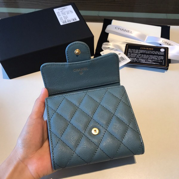 샤넬 캐비어 반지갑 11CM AS401052