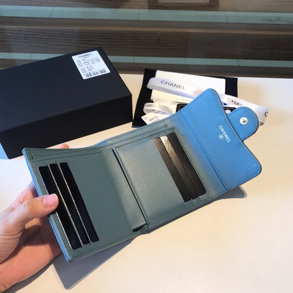 샤넬 캐비어 반지갑 11CM AS401052