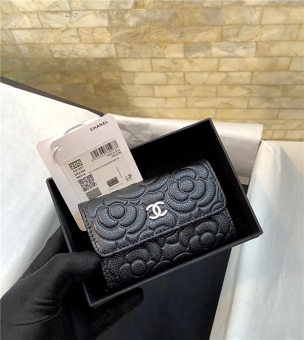 Chanel 샤넬 까멜리아플랩 카드 지갑 C81937