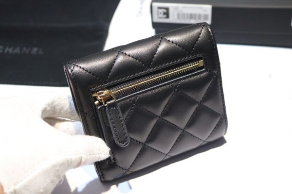 Chanel 2020 여성용 램스킨 클래식 지갑