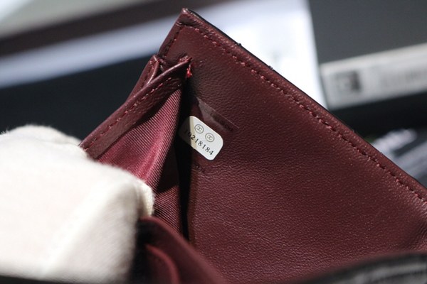 Chanel 2020 여성용 램스킨 클래식 지갑