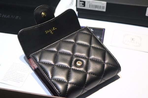 Chanel 2020 여성용 램스킨 클래식 지갑