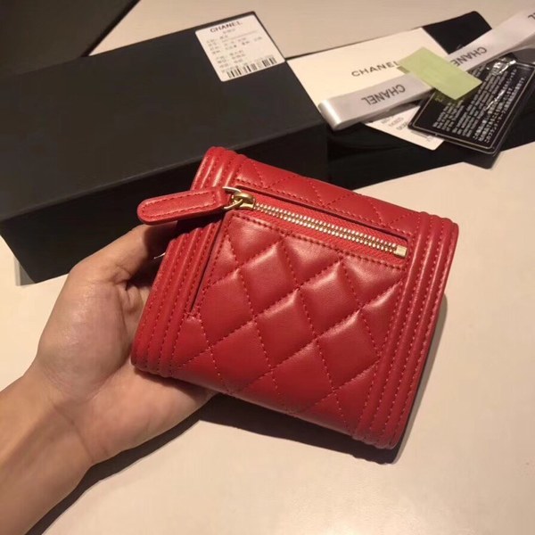 샤넬지갑 양가죽  금장 11CM AS87555