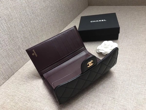 Chanel 샤넬 램스킨 장지갑 c661