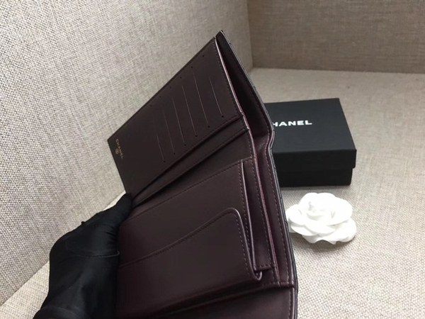 Chanel 샤넬 램스킨 장지갑 c661