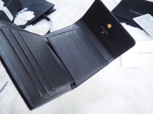 30위 Chanel 샤넬 레이보이 반지갑 A80734 블랙