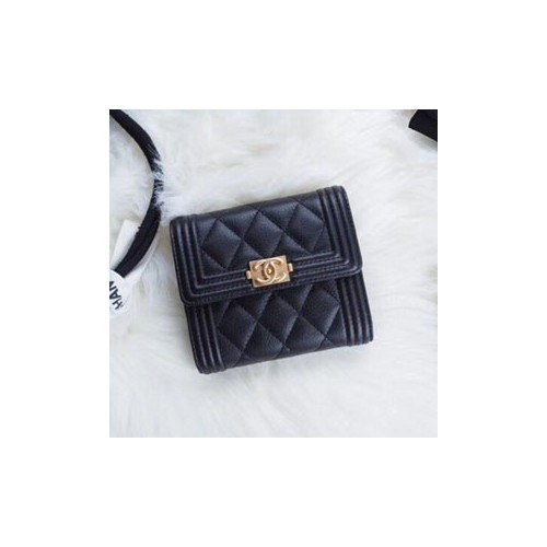 30위 Chanel 샤넬 레이보이 반지갑 A80734 블랙