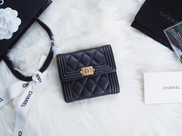 30위 Chanel 샤넬 레이보이 반지갑 A80734 블랙