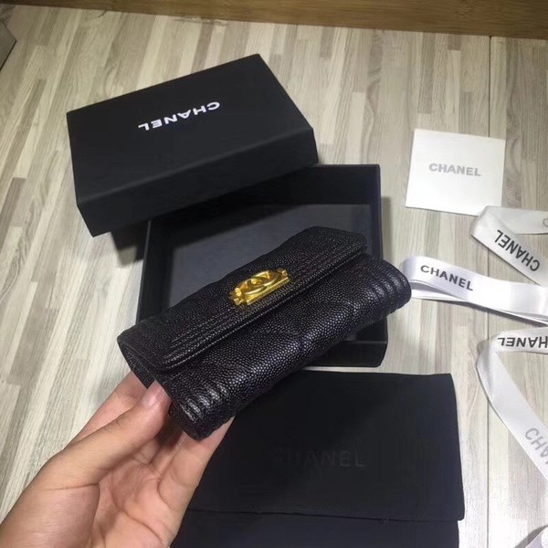 7위 Chanel 샤넬 여성용 보이 캐비어 카드지갑 4가지색상