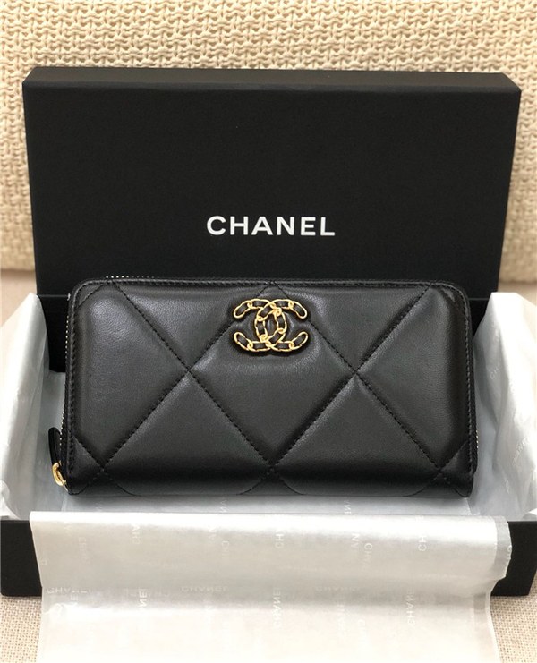 32위 CHANEL 샤넬 지퍼 장지갑 AP0946 신상