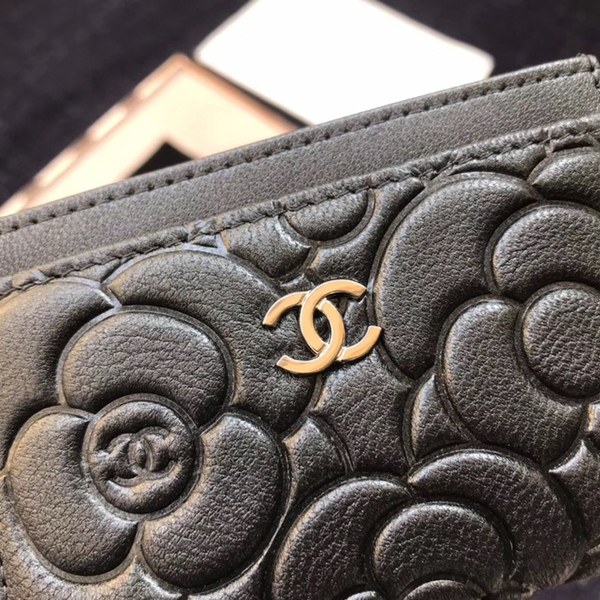 (미러급) 샤넬 cc로고 까멜리아 카드지갑