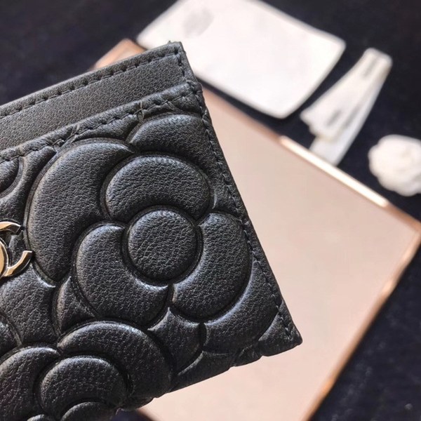 (미러급) 샤넬 cc로고 까멜리아 카드지갑