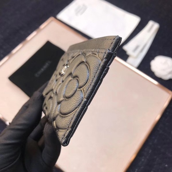 (미러급) 샤넬 cc로고 까멜리아 카드지갑