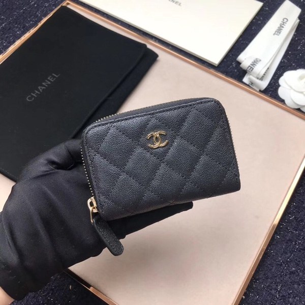 CHANEL 샤넬 캐비어 카드지갑 1175