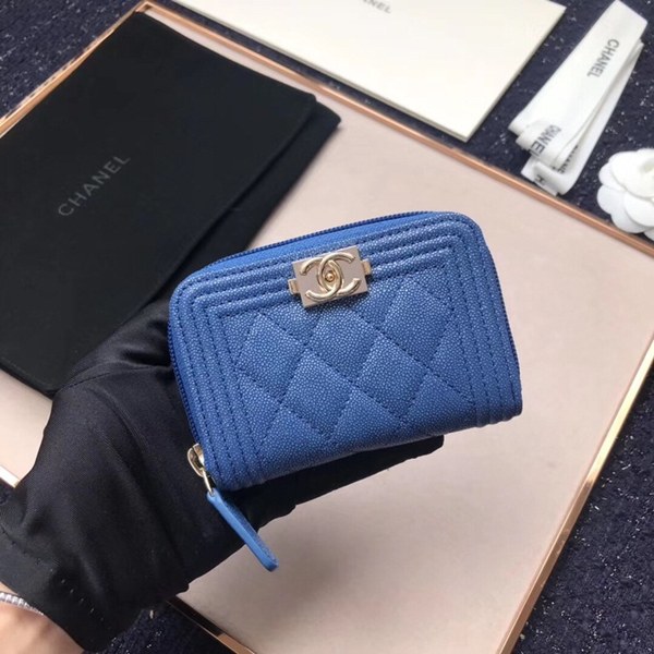 16위 Chanel 샤넬 캐비어 보이 카드지갑