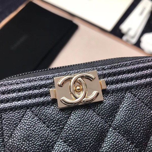 16위 Chanel 샤넬 캐비어 보이 카드지갑