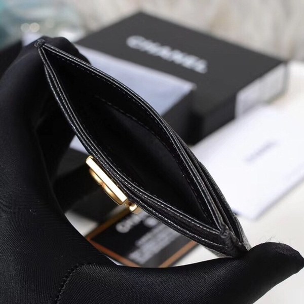 샤넬 캐비어 보이 카드지갑 H175