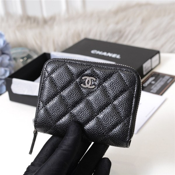 11위 Chanel 샤넬 캐비어 카드&동전지갑 C0018-2 2020/신상