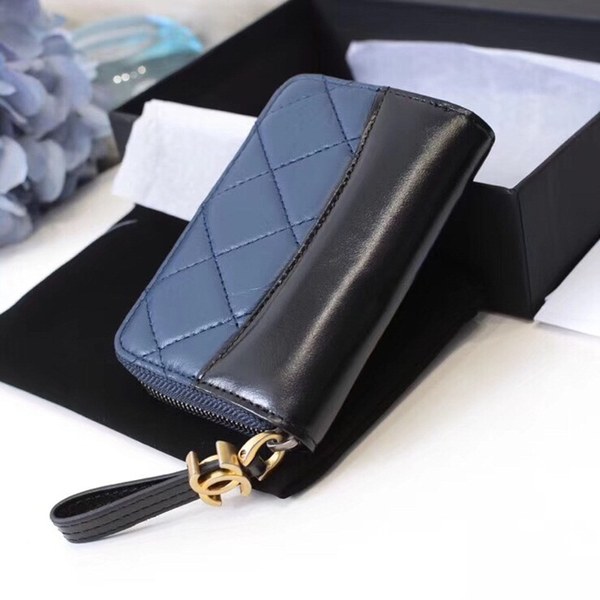 신상 샤넬 가브리엘 카드지갑 네이비