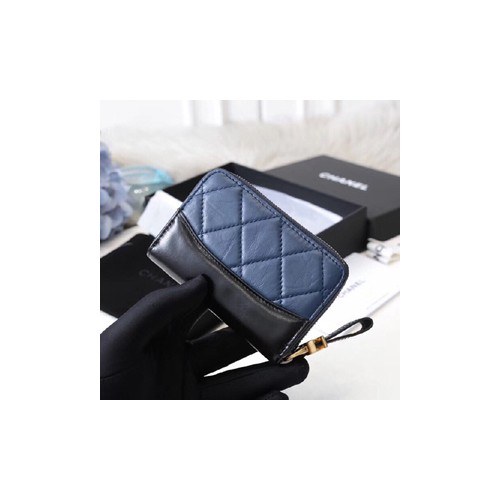 신상 샤넬 가브리엘 카드지갑 네이비