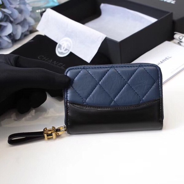 신상 샤넬 가브리엘 카드지갑 네이비