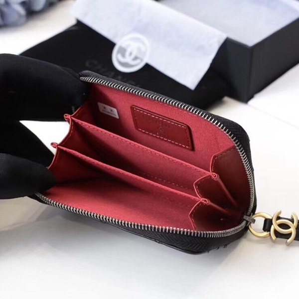 신상 샤넬 가브리엘 카드지갑 블랙