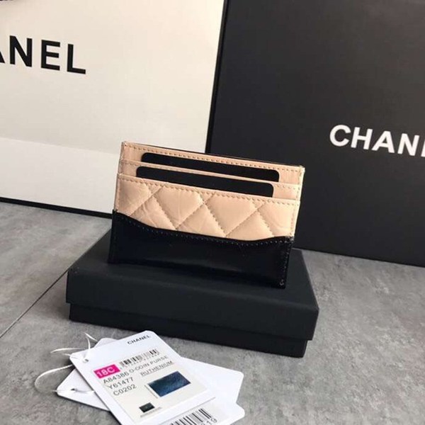 샤넬 가브리엘 카드지갑 베이지