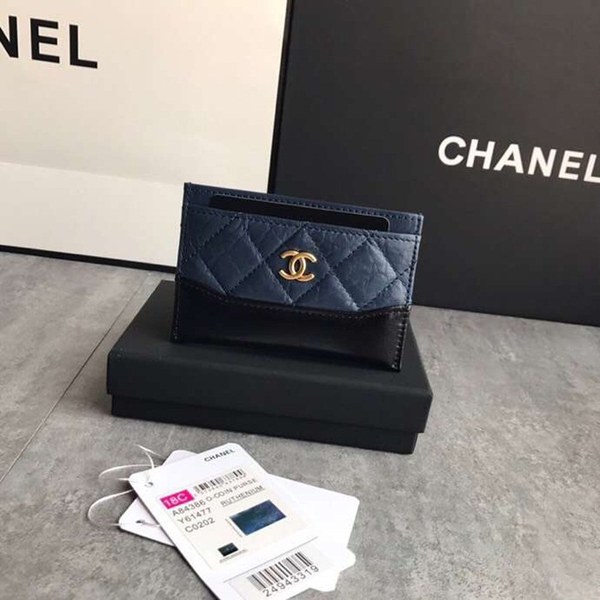 샤넬 가브리엘 카드지갑 블루