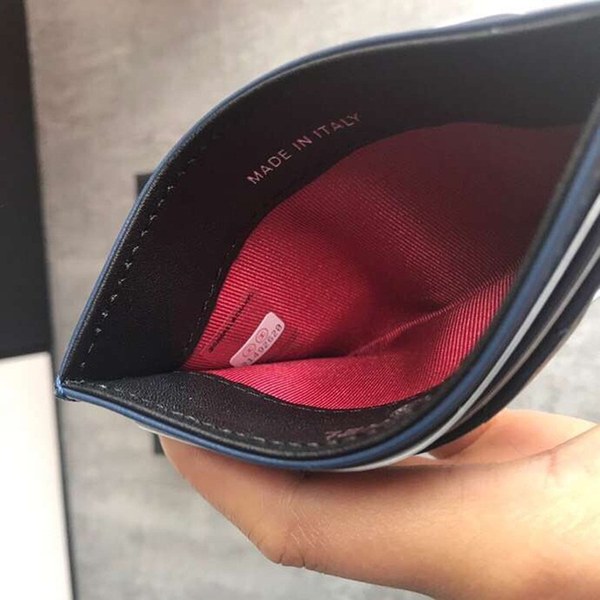 샤넬 가브리엘 카드지갑 블루