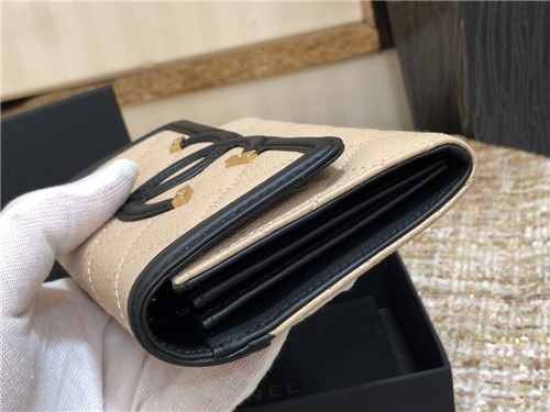 Chanel 2021 Women's Leather Wallet,15cm