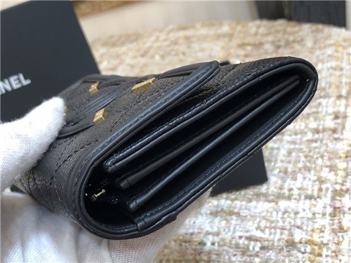 Chanel 2021 Women's Leather Wallet,15cm