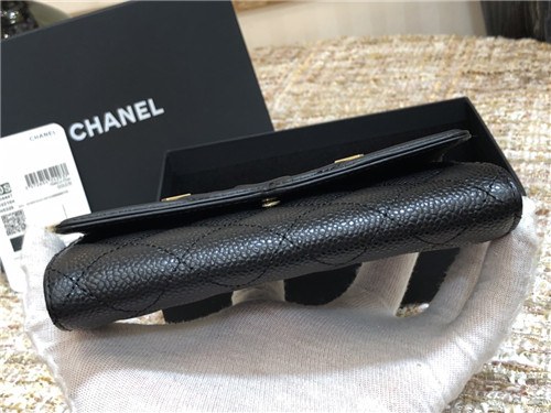 Chanel 2021 Women's Leather Wallet,15cm