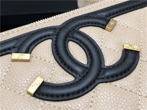 Chanel 2021 Women's Leather Wallet,19cm