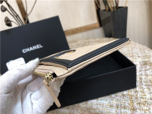 Chanel 2021 Women's Leather Wallet,19cm