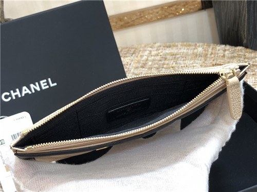 Chanel 2021 Women's Leather Wallet,19cm