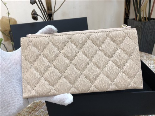 Chanel 2021 Women's Leather Wallet,19cm