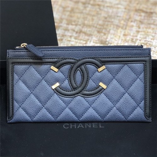 Chanel 2021 Women's Leather Wallet,19cm