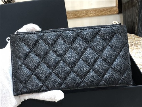 Chanel 2021 Women's Leather Wallet,19cm
