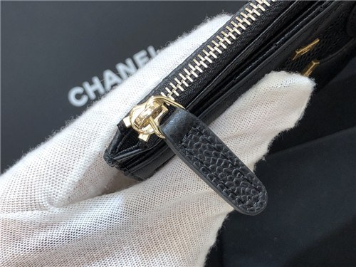 Chanel 2021 Women's Leather Wallet,19cm