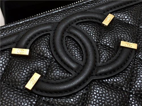 Chanel 2021 Women's Leather Wallet,19cm