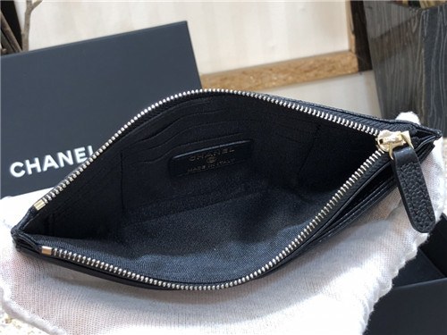 Chanel 2021 Women's Leather Wallet,19cm
