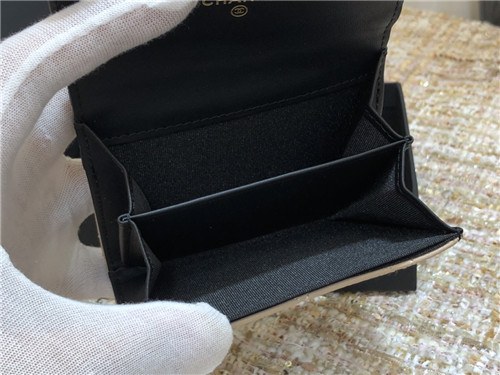 Chanel 2021 Women's Leather Coin purse/Card purse,11cm