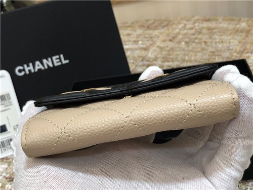 Chanel 2021 Women's Leather Coin purse/Card purse,11cm